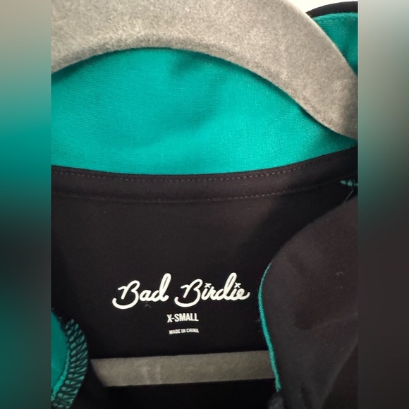 NEW Bad Birdie Caddy Romper Golf Athletic Colorblock Black Teal Size XS NWT - Picture 6 of 6